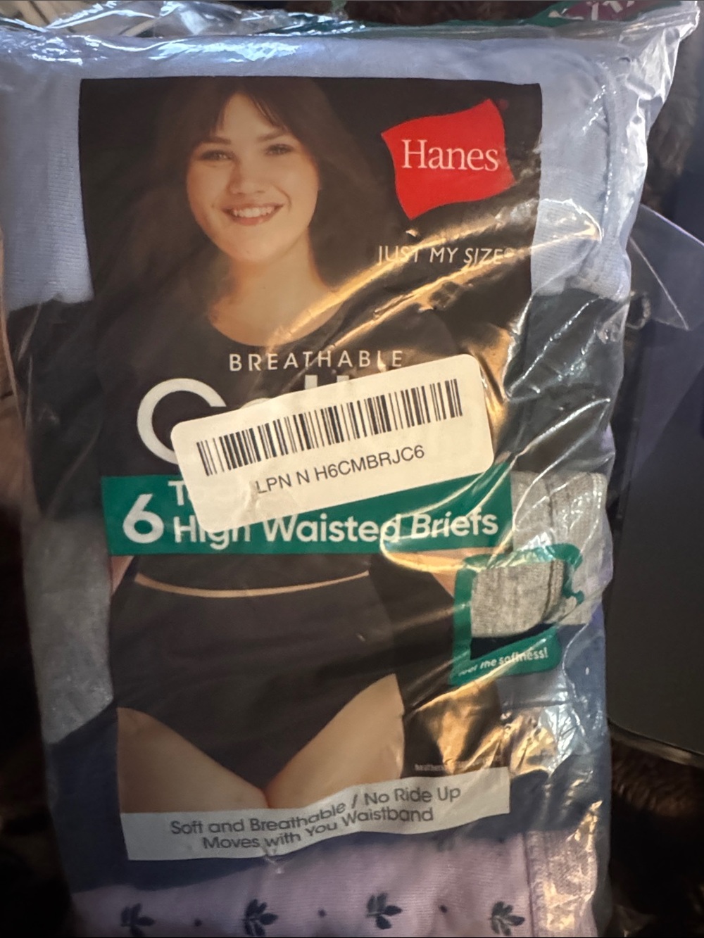 Hanes High-Waisted Briefs - 6 Pack